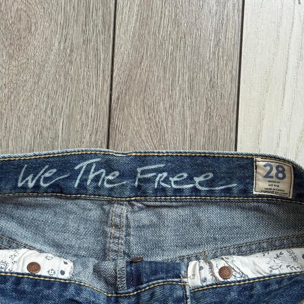 Free people high rise denim shorts - Picture 2 of 5